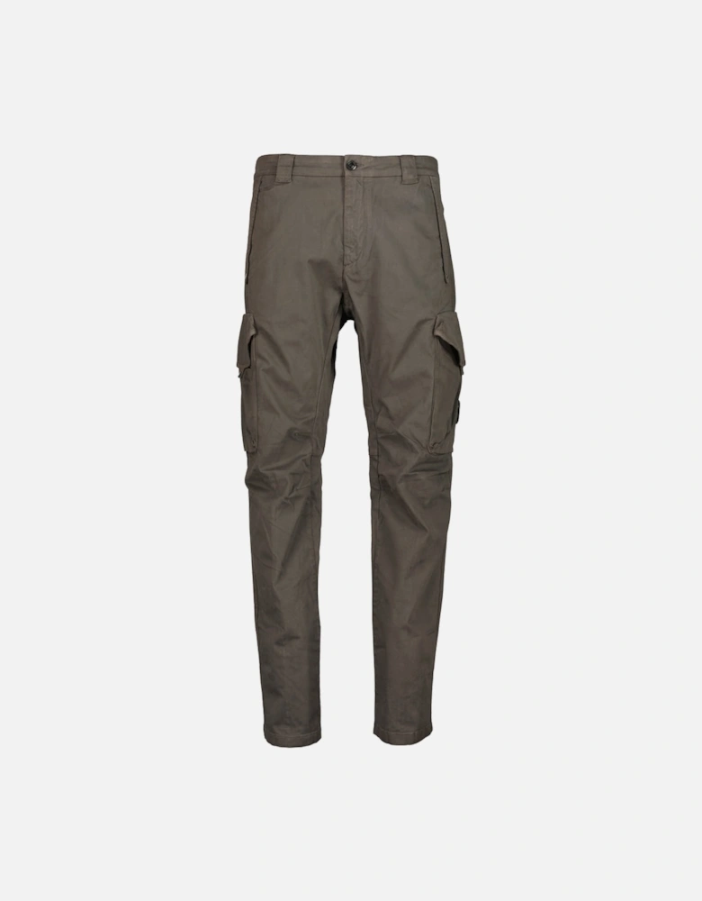 Stretch Satin Lens Cargo Pants