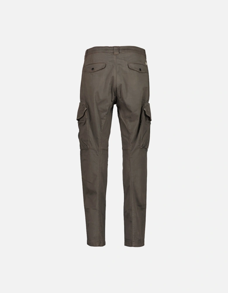 Stretch Satin Lens Cargo Pants