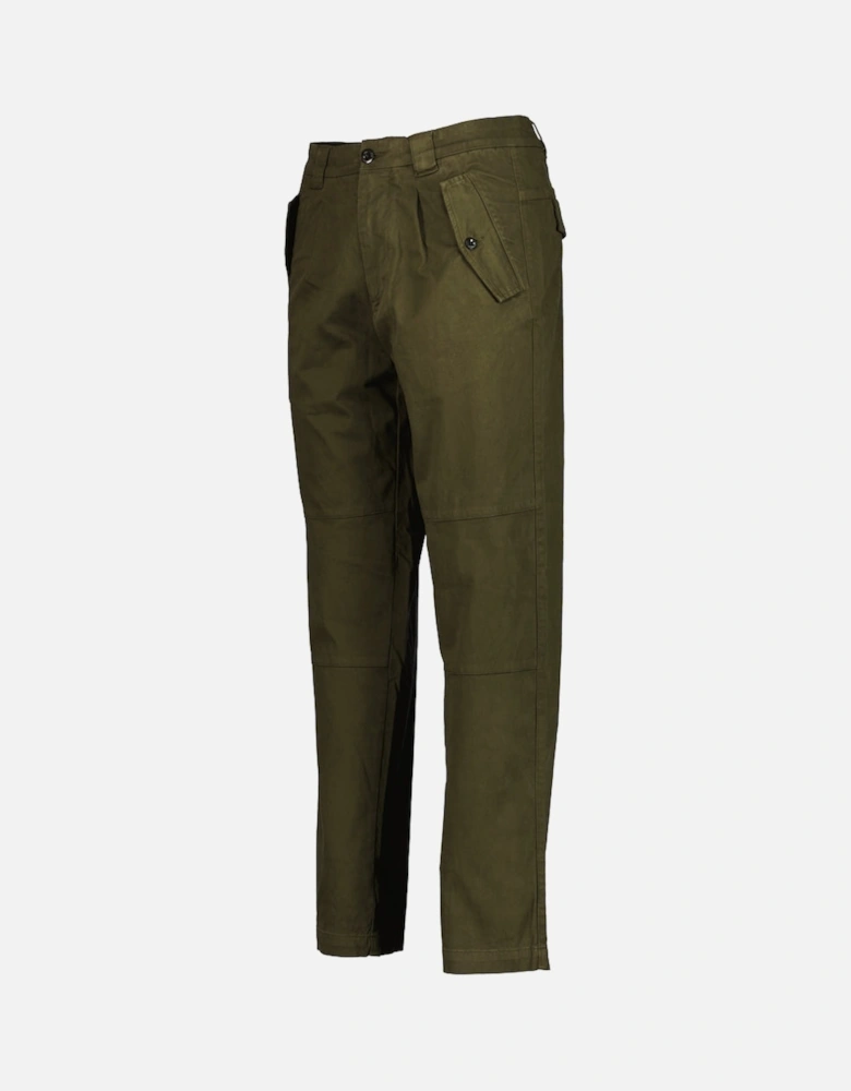 Loose Fit Stretch Satin Trousers