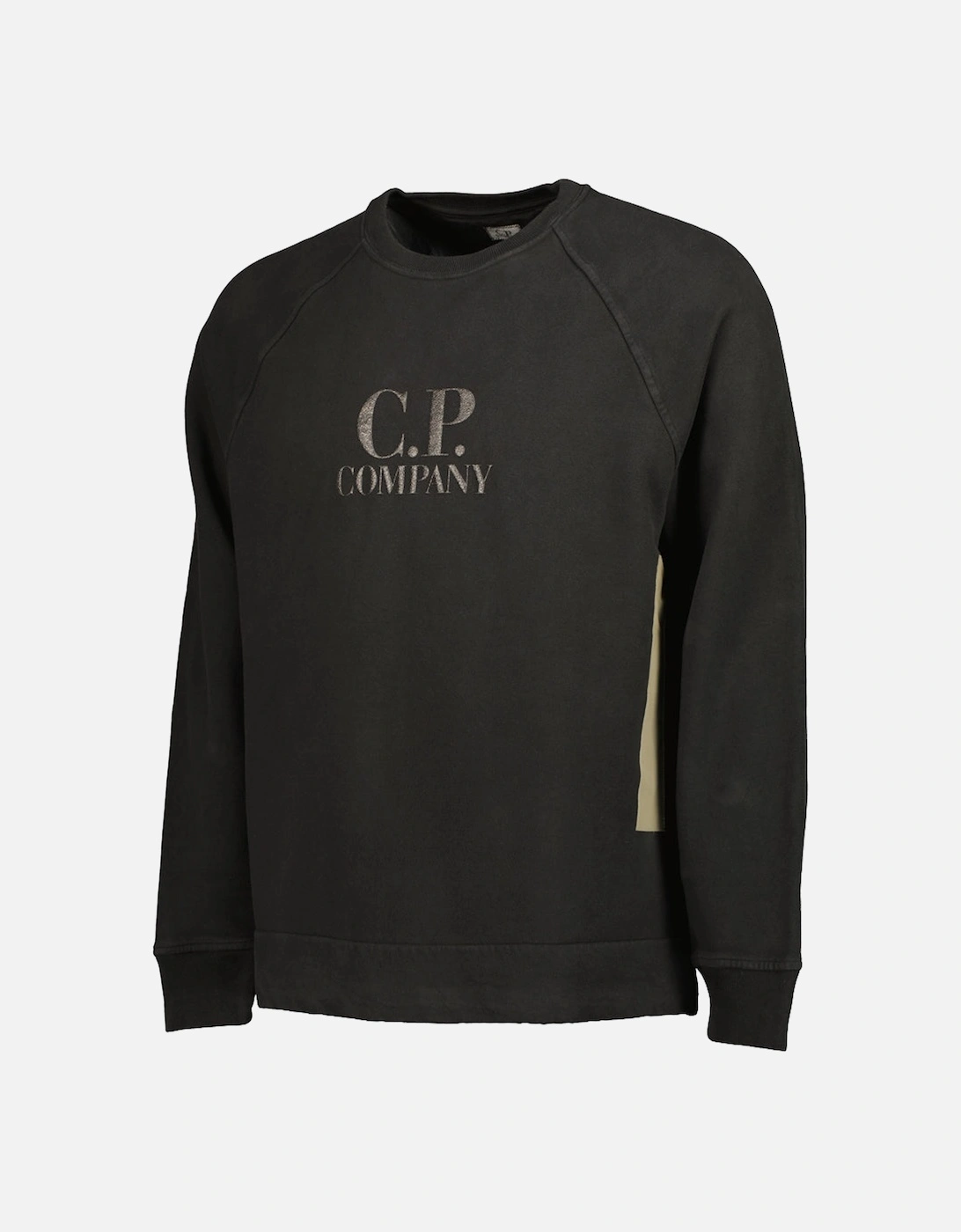 Diagonal Fleece Logo Sweatshirt