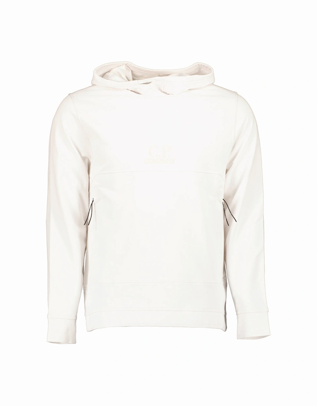 Plated Light Fleece Embroidered Logo Hoodie, 5 of 4
