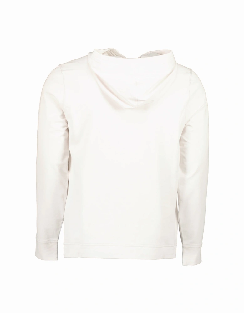 Plated Light Fleece Embroidered Logo Hoodie