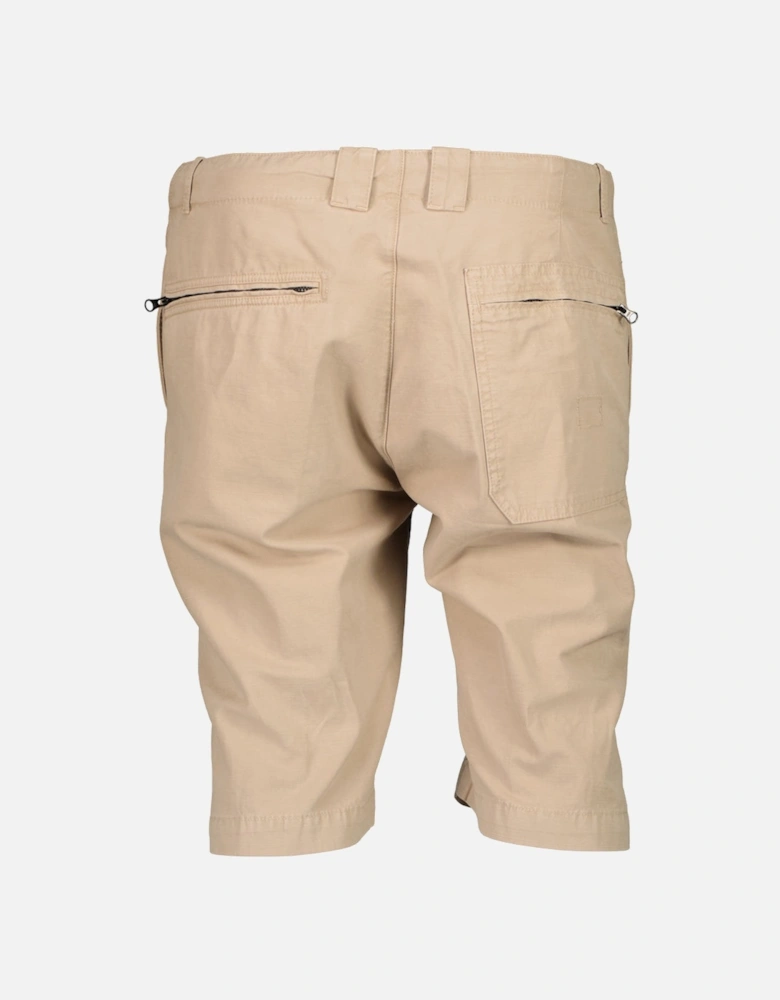Cotton/Linen Lens Bermuda Shorts