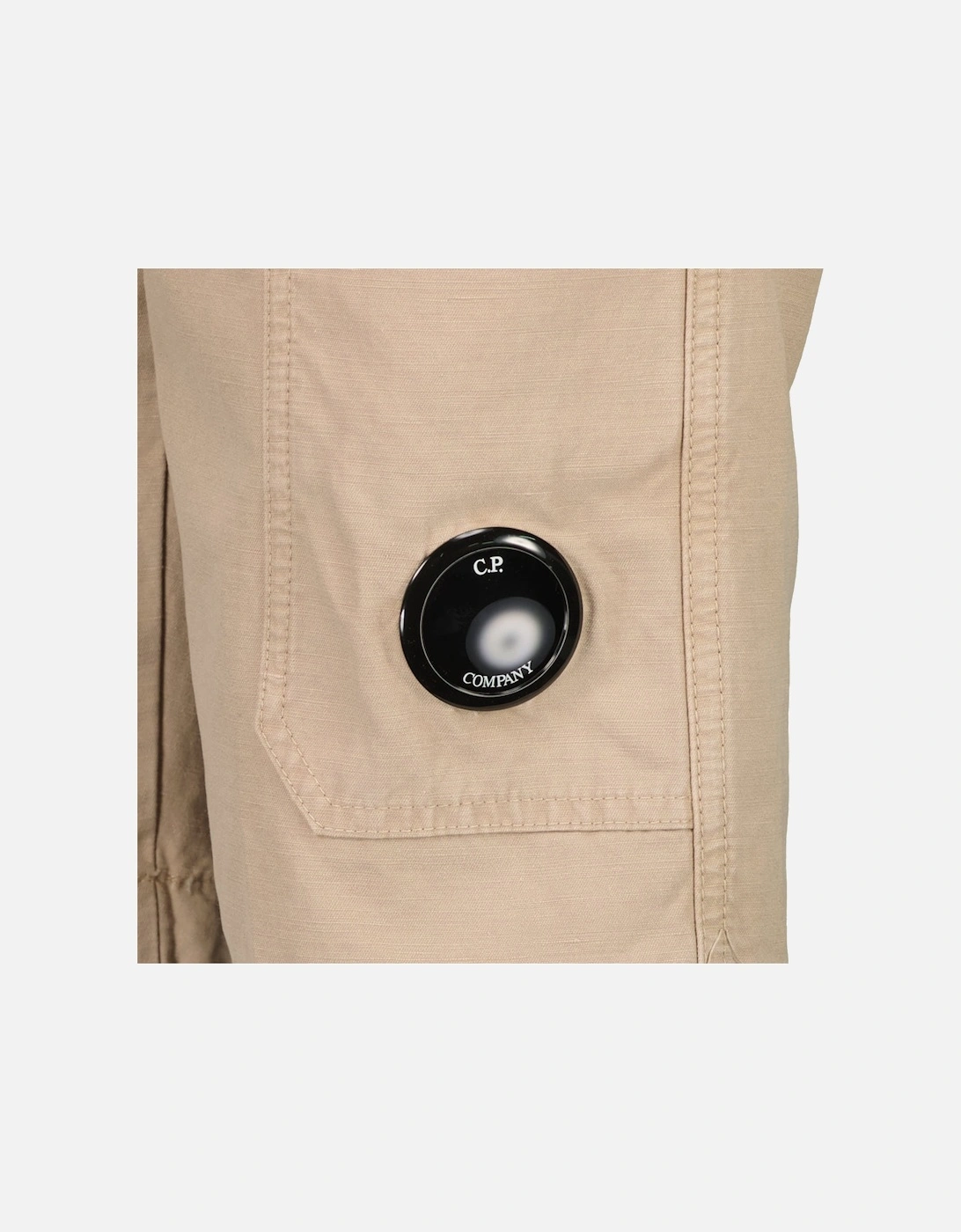 Cotton/Linen Lens Bermuda Shorts