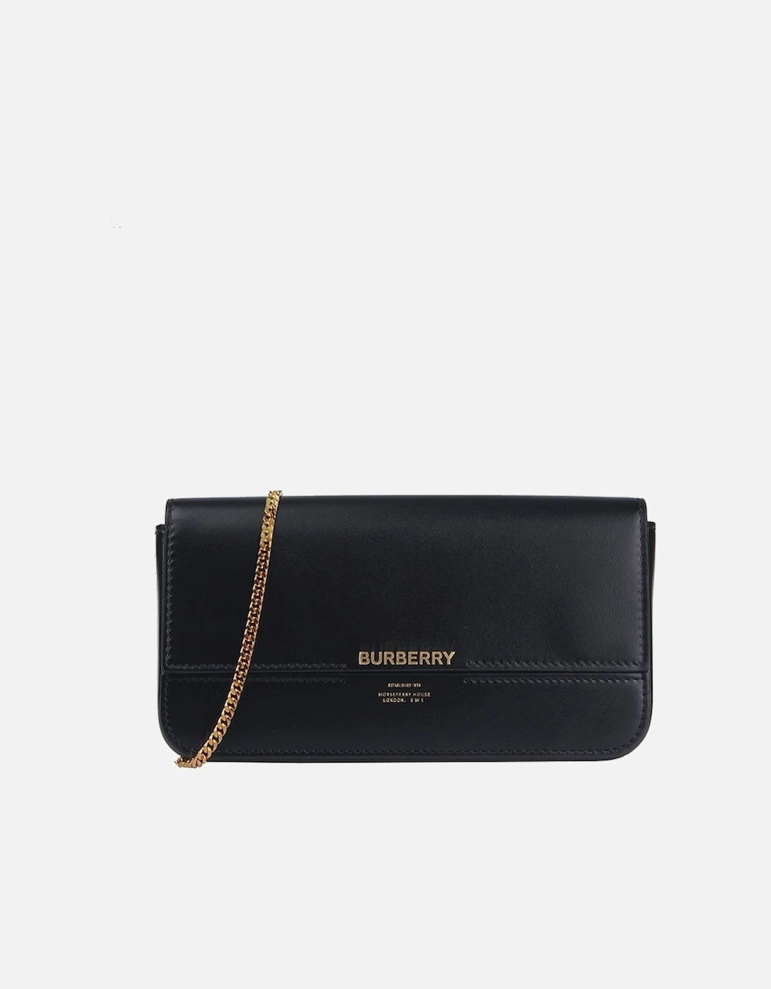 Burberry Women's Black Small Camille Leather Shoulder Bag - Size: Uni
