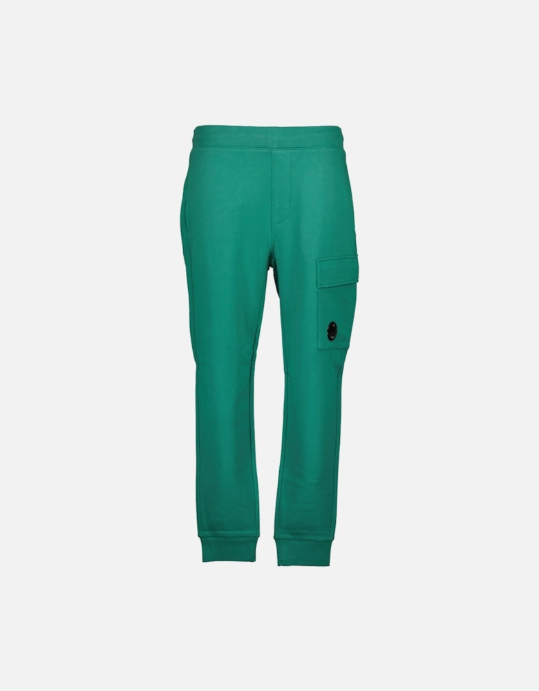 Diagonal Fleece Lens Sweat Cargo Pants