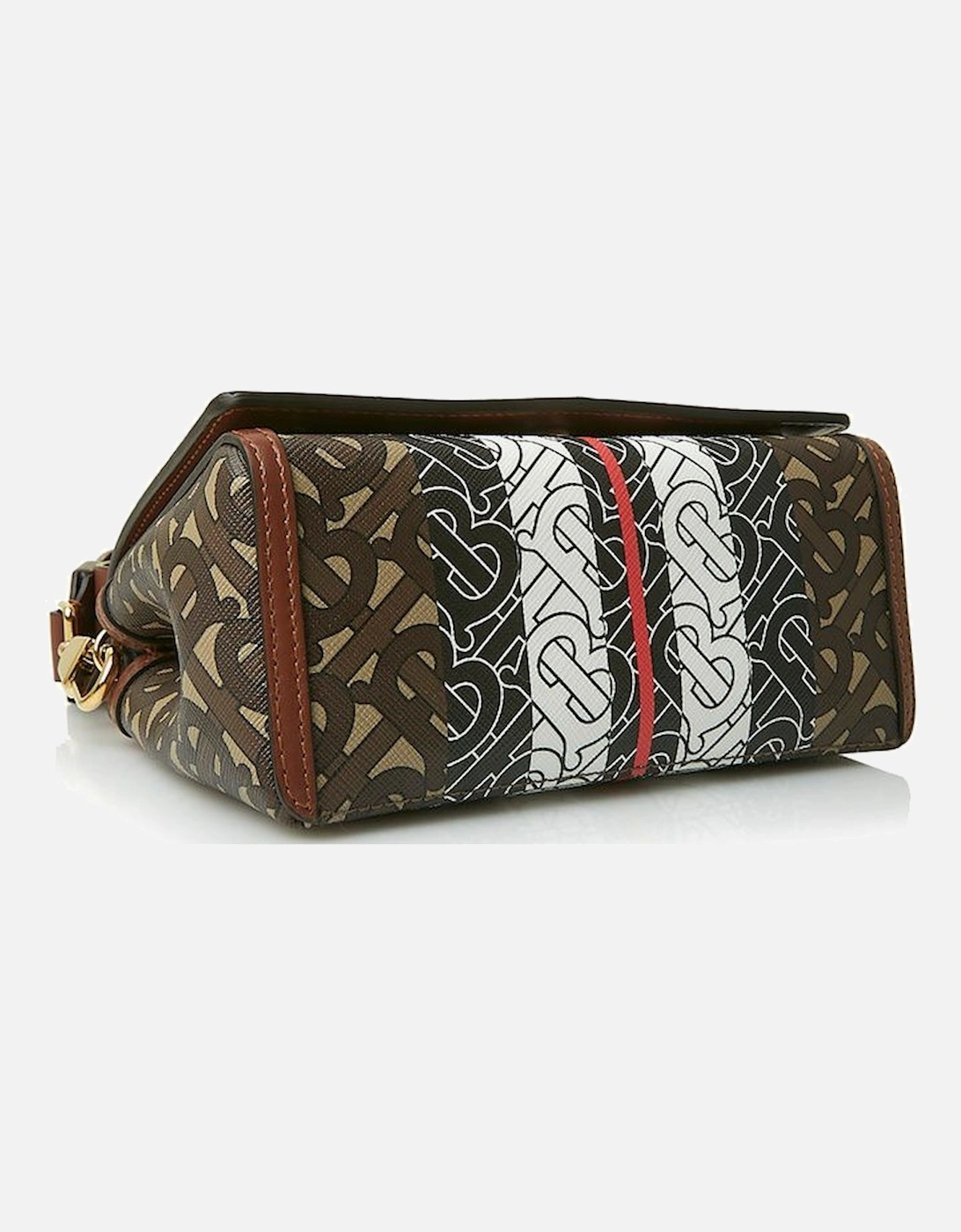 Hackberry Monogram Stripe Shoulder Bag