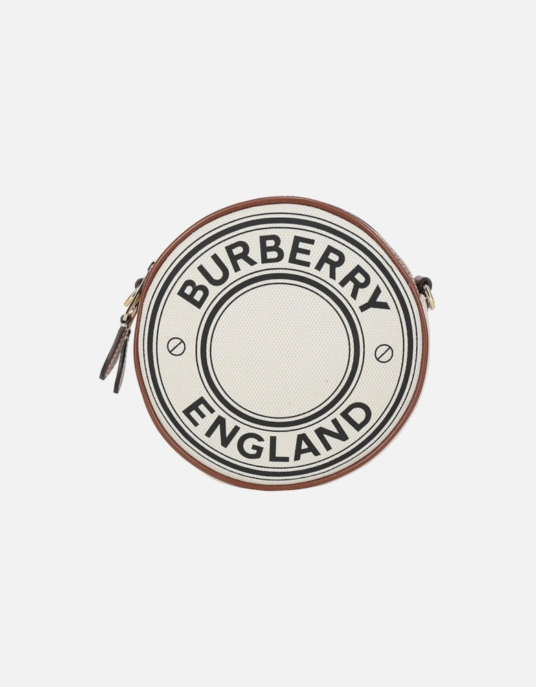 Mini Louise Round Canvas Crossbody Bag