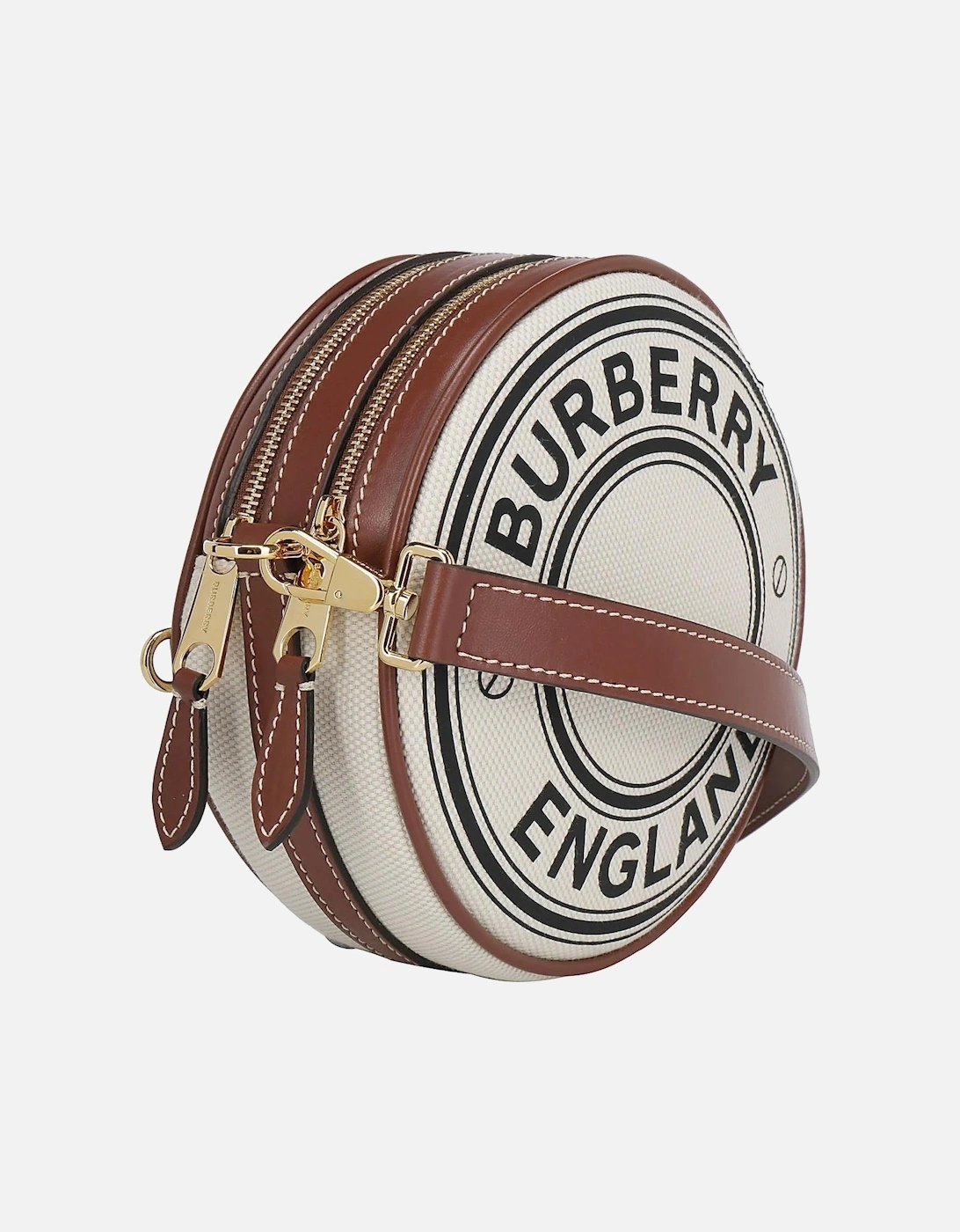 Mini Louise Round Canvas Crossbody Bag