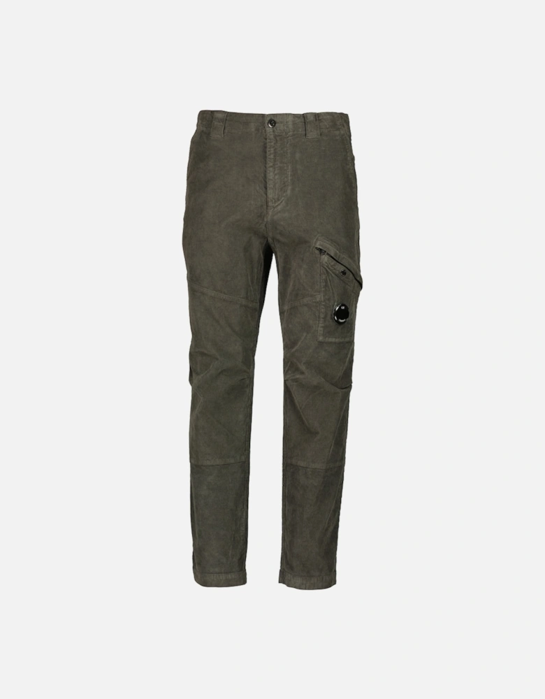 Corduroy Lens Cargo Pants