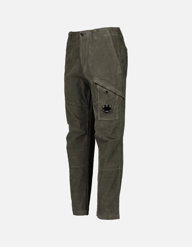 Corduroy Lens Cargo Pants