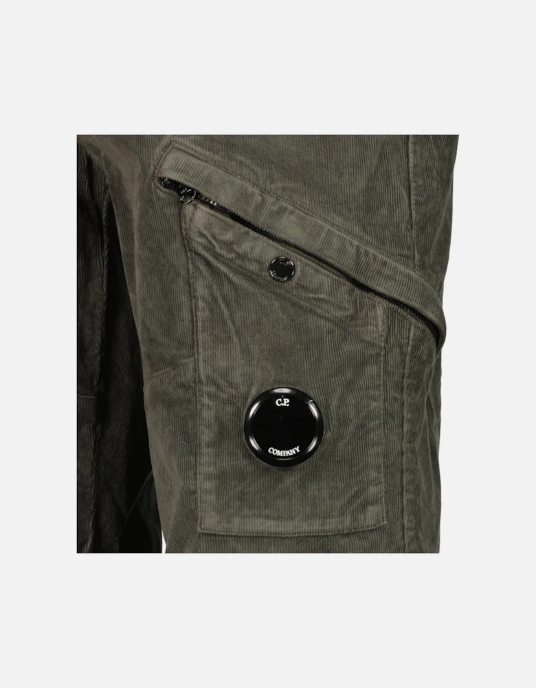 Corduroy Lens Cargo Pants