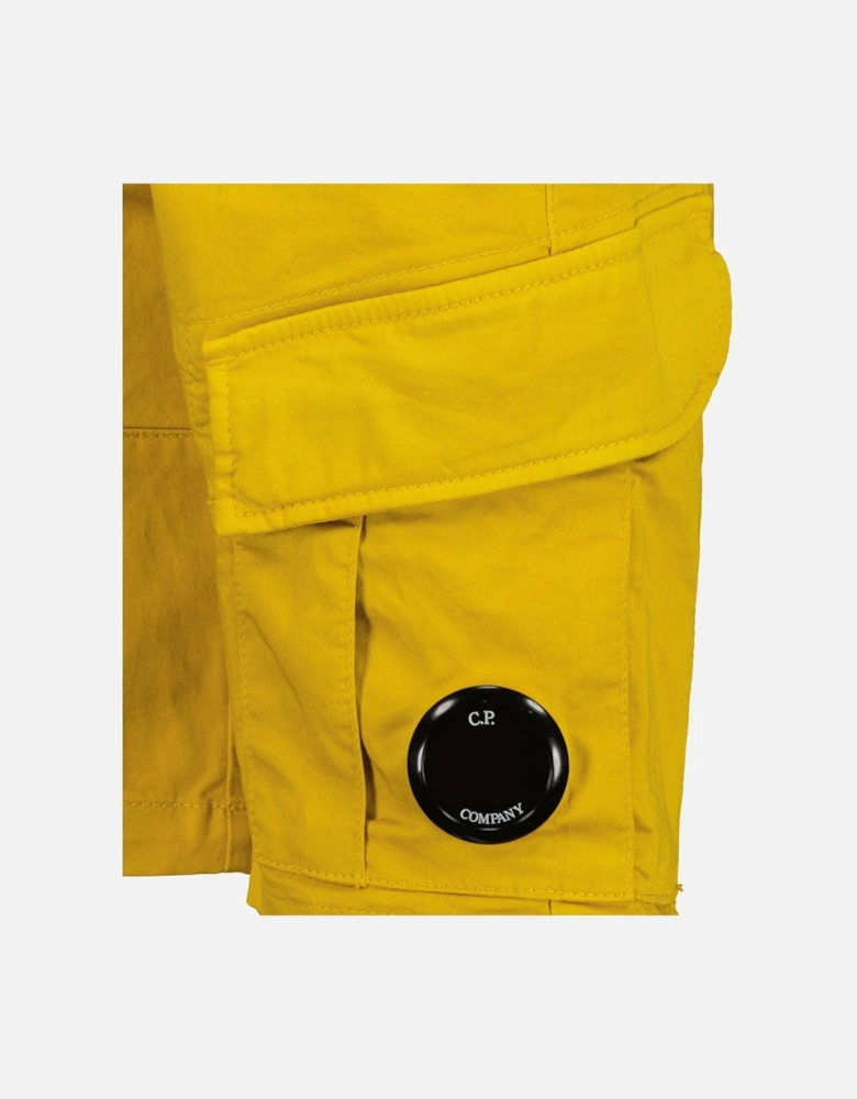 Junior Stretch Gabardine Lens Cargo Shorts