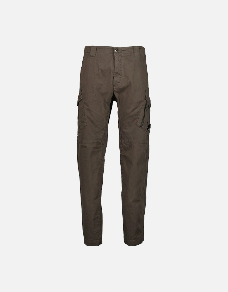 Stretch Satin Lens Cargo Pants