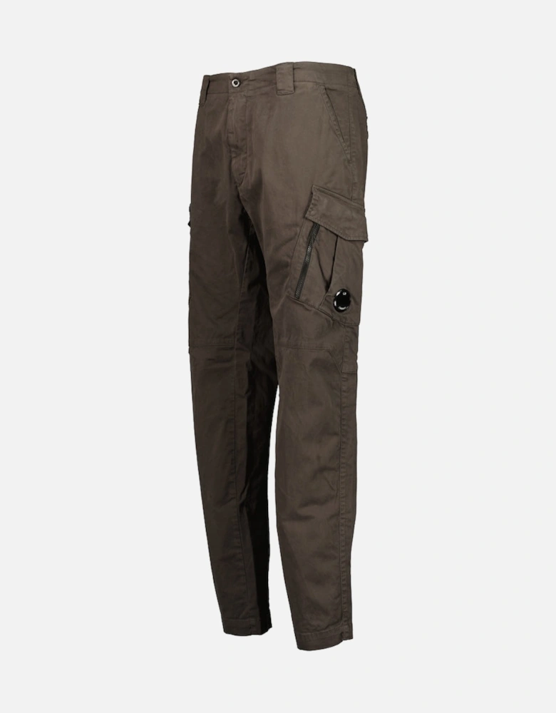 Stretch Satin Lens Cargo Pants