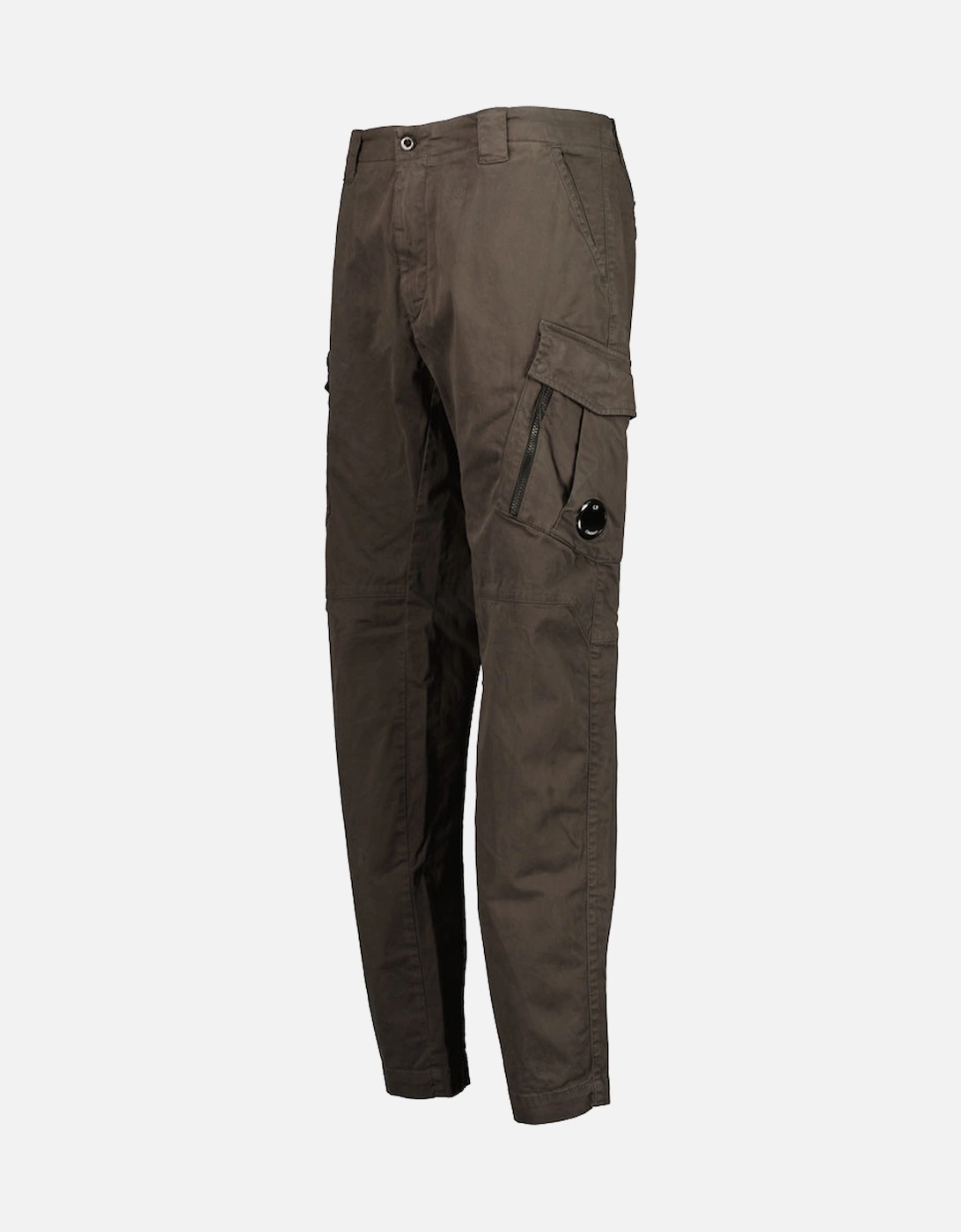 Stretch Satin Lens Cargo Pants