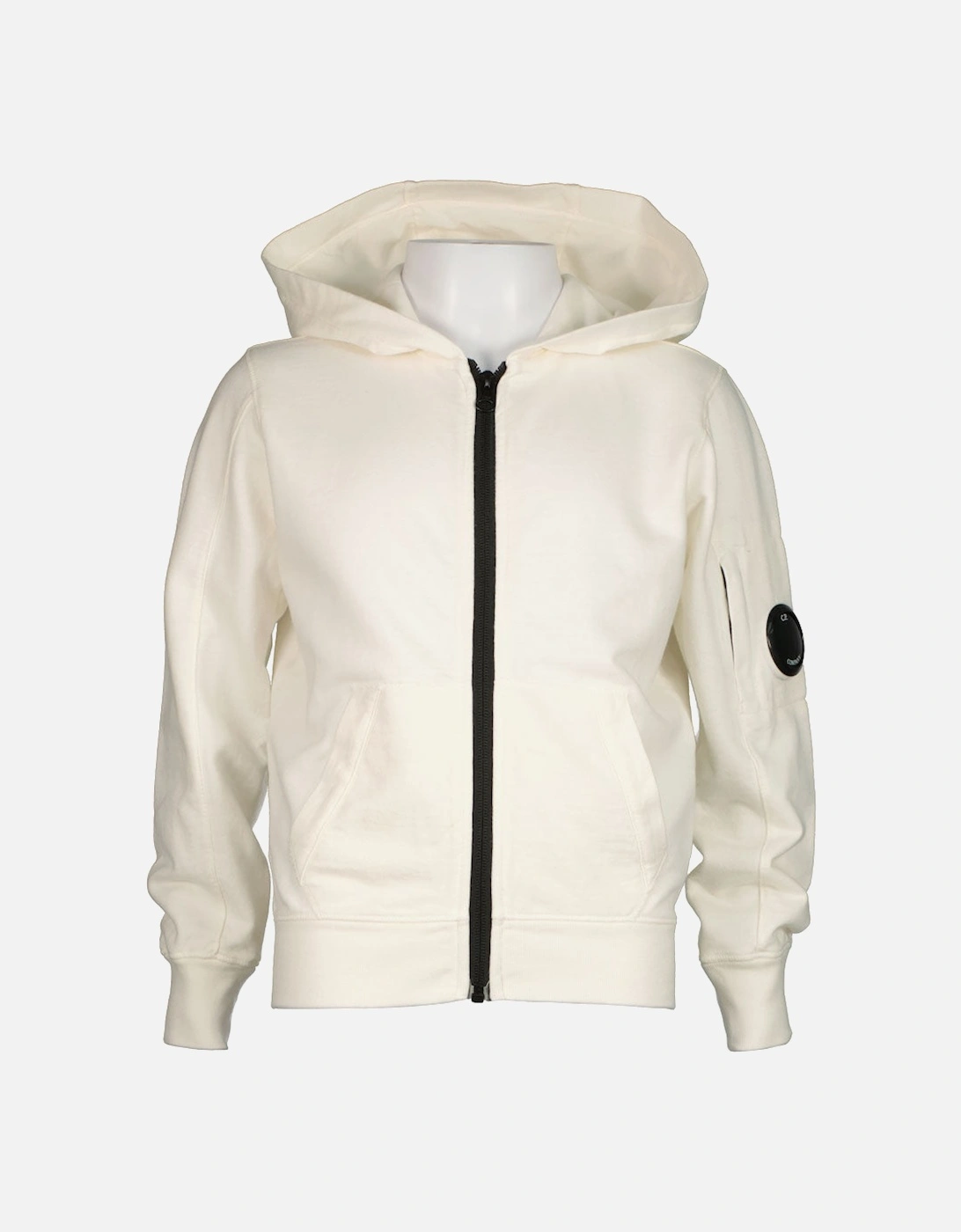 Junior Light Fleece Zip Lens Hoodie, 4 of 3