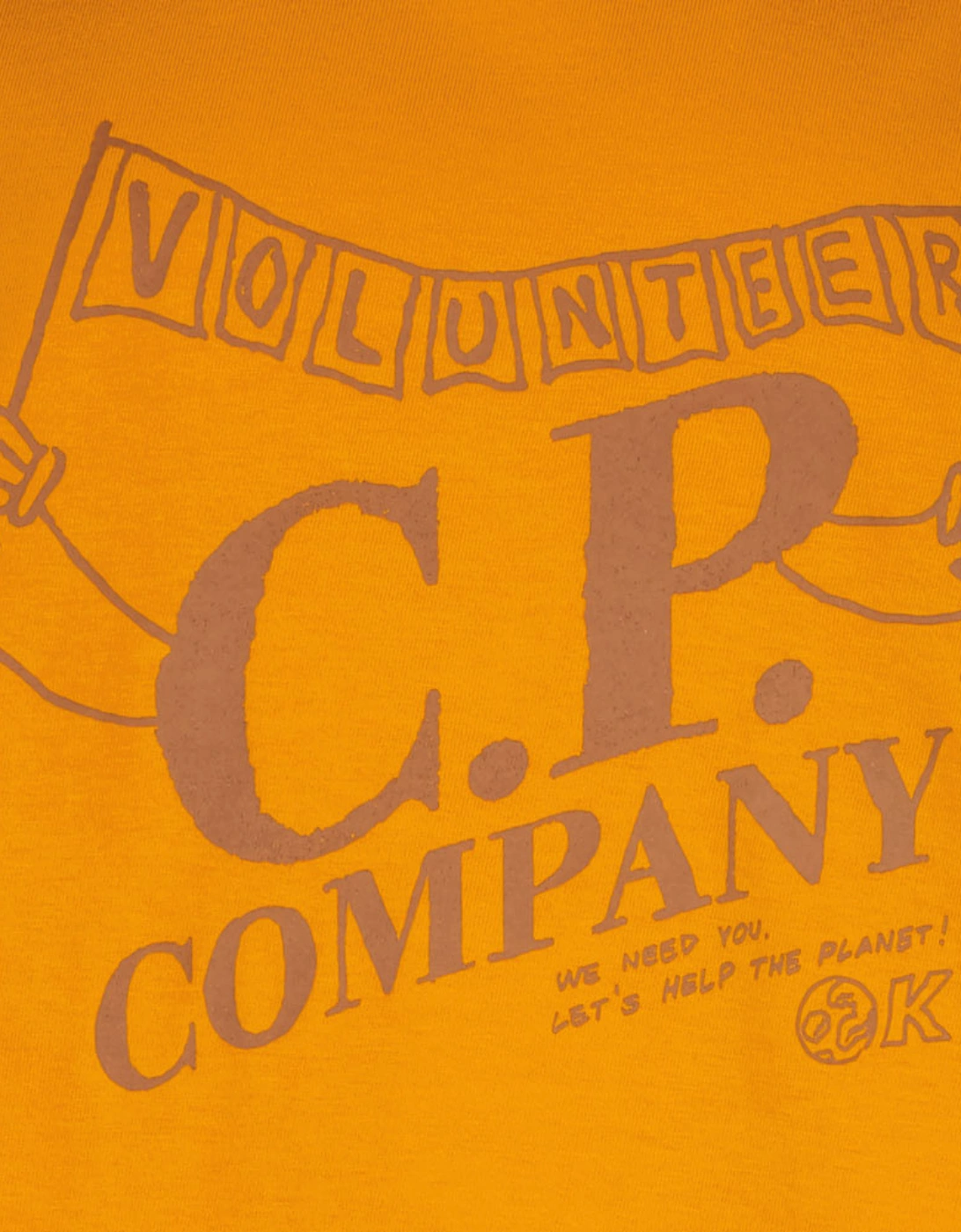 Junior 'Volunteer' Logo Print T-Shirt