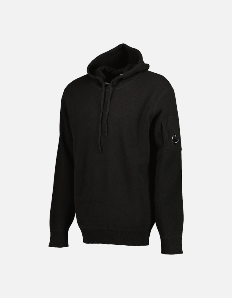 Lambswool Hooded Lens Jumper