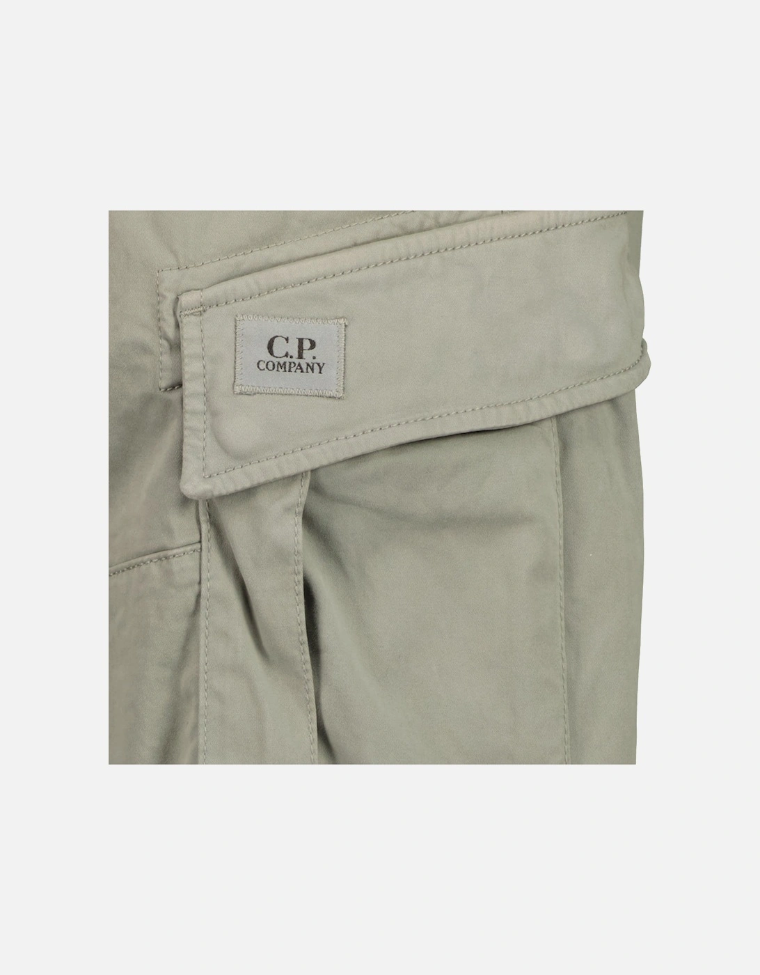 Stretch Satin Logo Patch Cargos