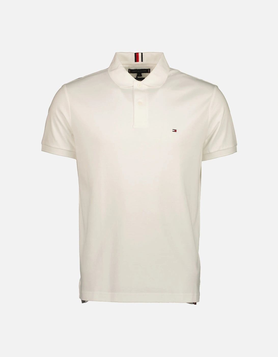 Tommy Hilfiger Tommy Hilfiger Men's Regular Fit Logo Polo - White