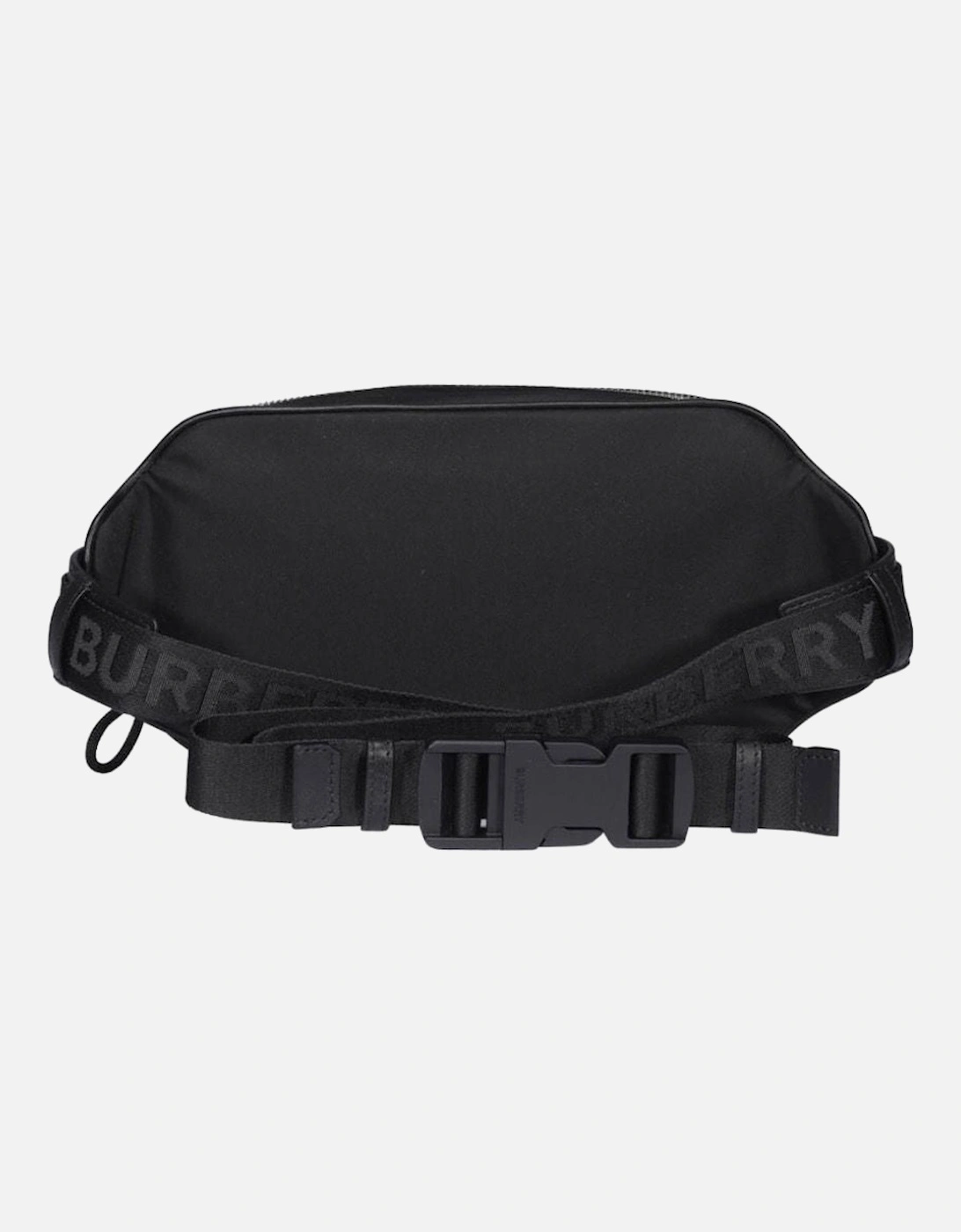 Logo Print Nylon Belt Bag