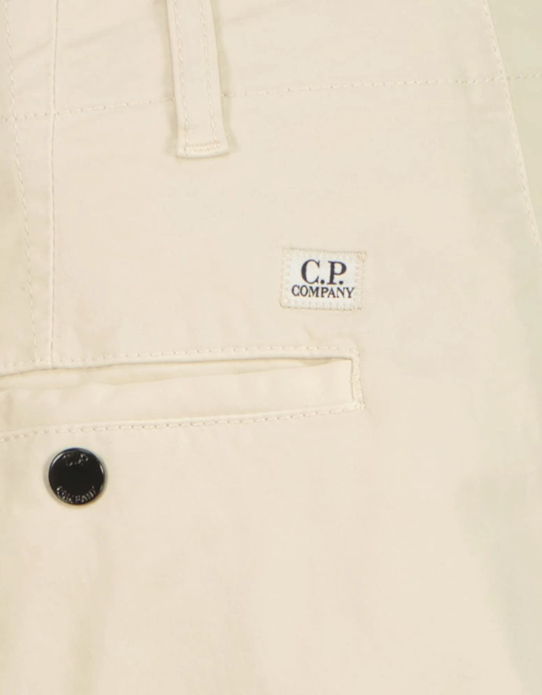 Stretch Satin Lens Cargo Pants