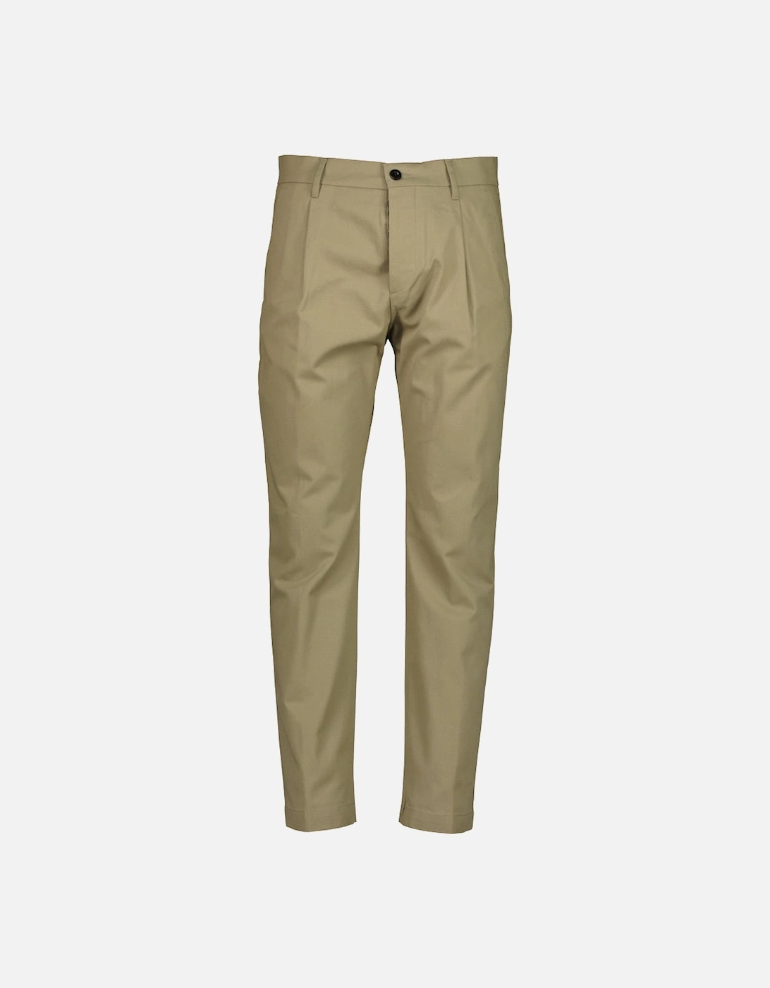 CP Company CP Company Men's Loose Fit Twill Trousers - Cream