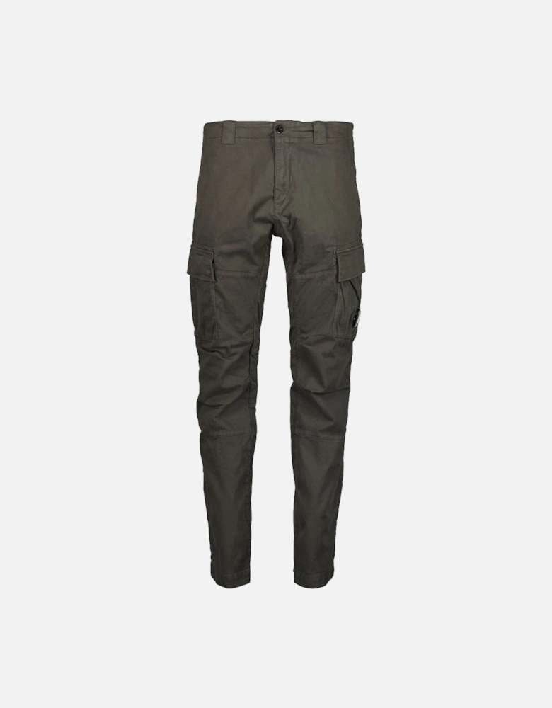 Stretch Satin Lens Cargo Pants