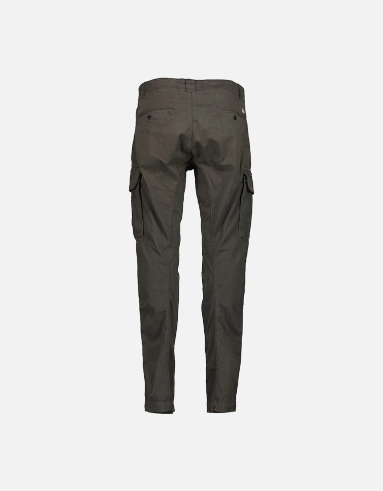 Stretch Satin Lens Cargo Pants