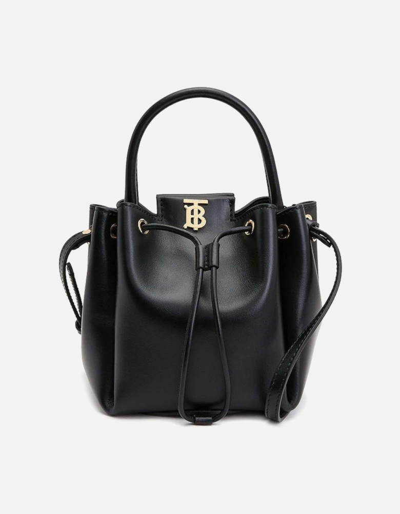 Peony Leather Bucket Bag