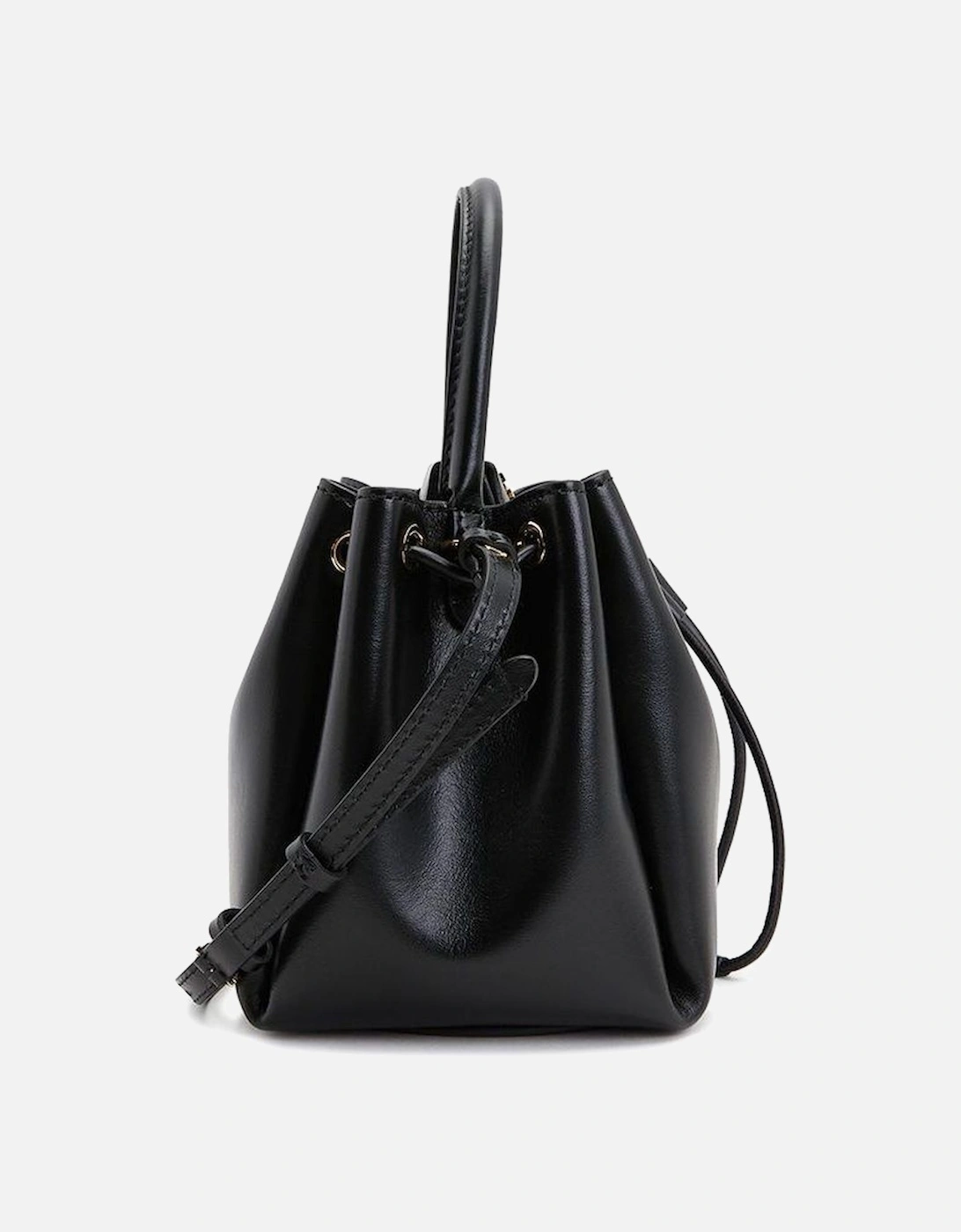 Peony Leather Bucket Bag