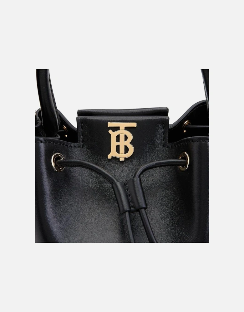 Peony Leather Bucket Bag