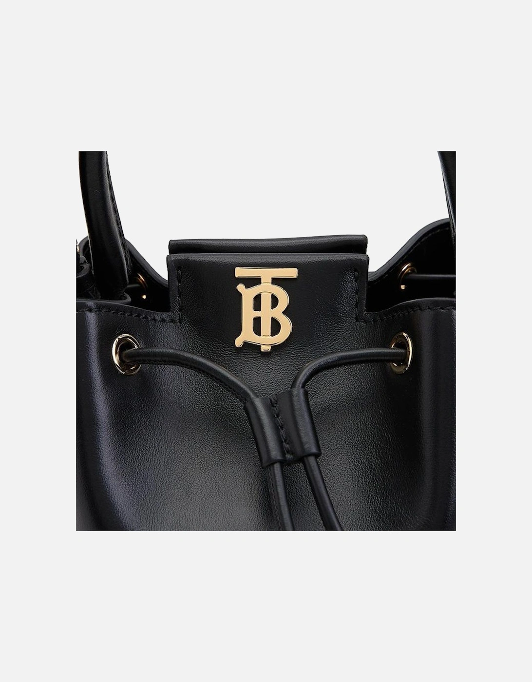 Peony Leather Bucket Bag