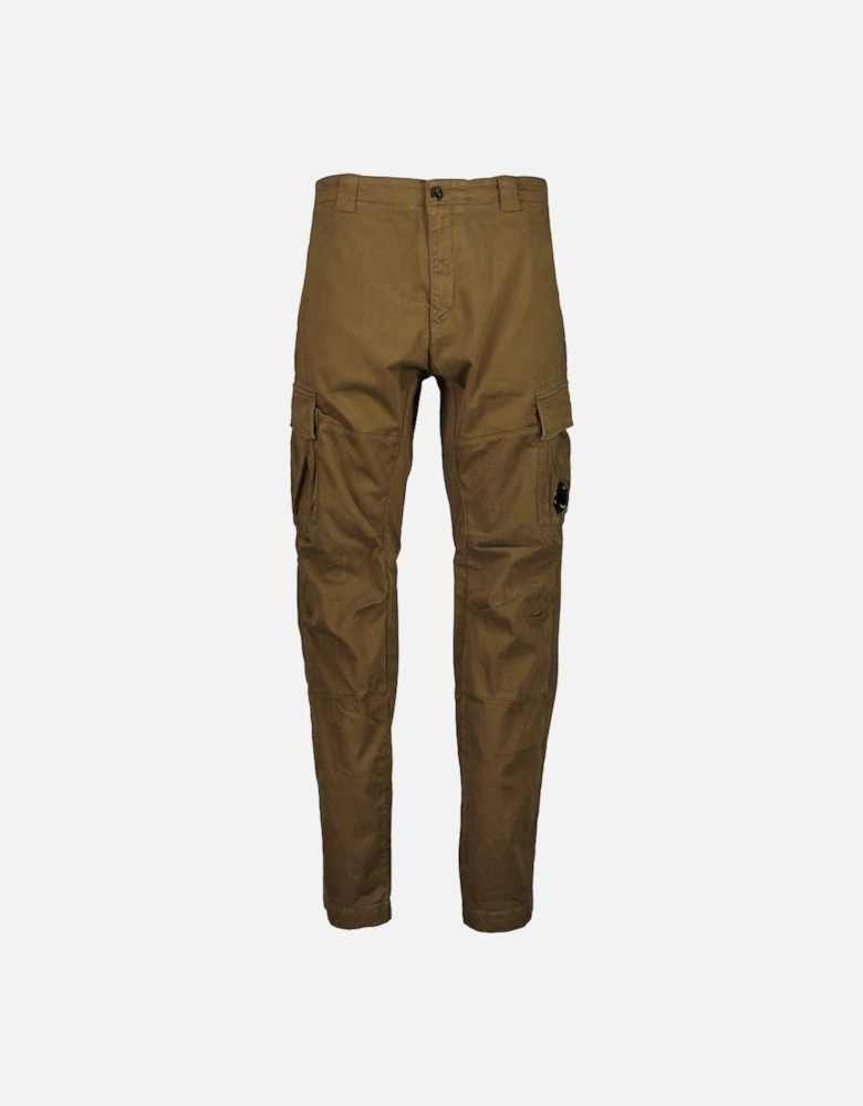 Stretch Satin Lens Cargo Pants