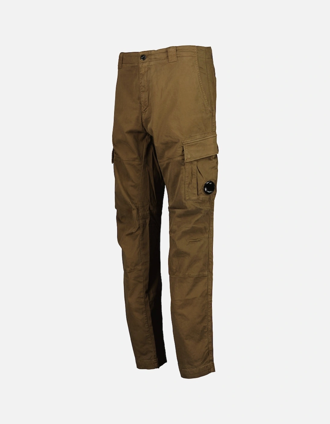 Stretch Satin Lens Cargo Pants