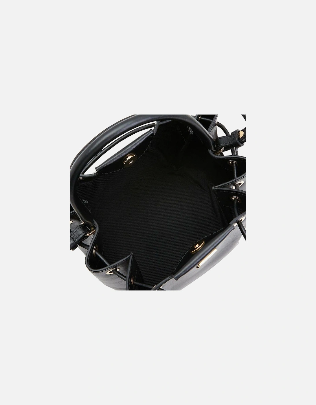 Peony Leather Bucket Bag