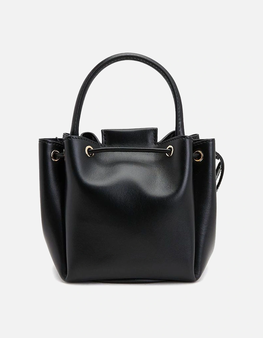 Peony Leather Bucket Bag