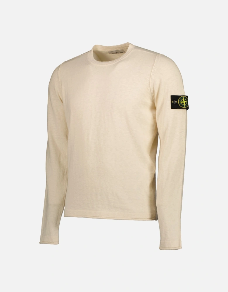 Organic Cotton With Nylon Crewneck Knit