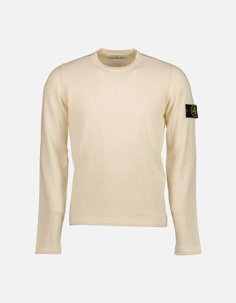 Organic Cotton With Nylon Crewneck Knit