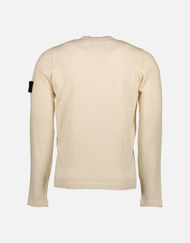 Organic Cotton With Nylon Crewneck Knit