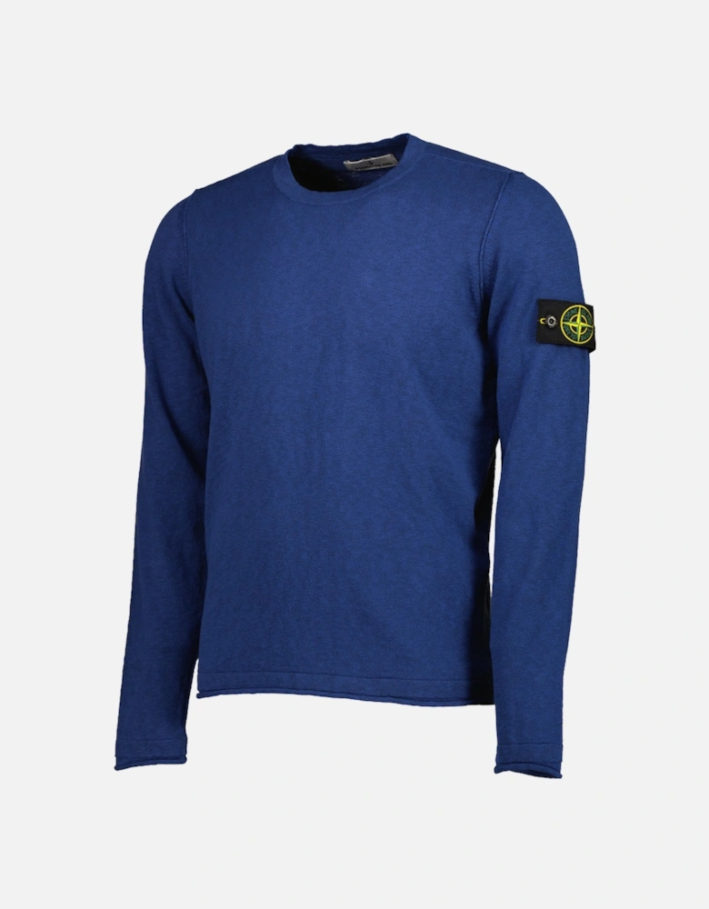 Organic Cotton With Nylon Crewneck Knit