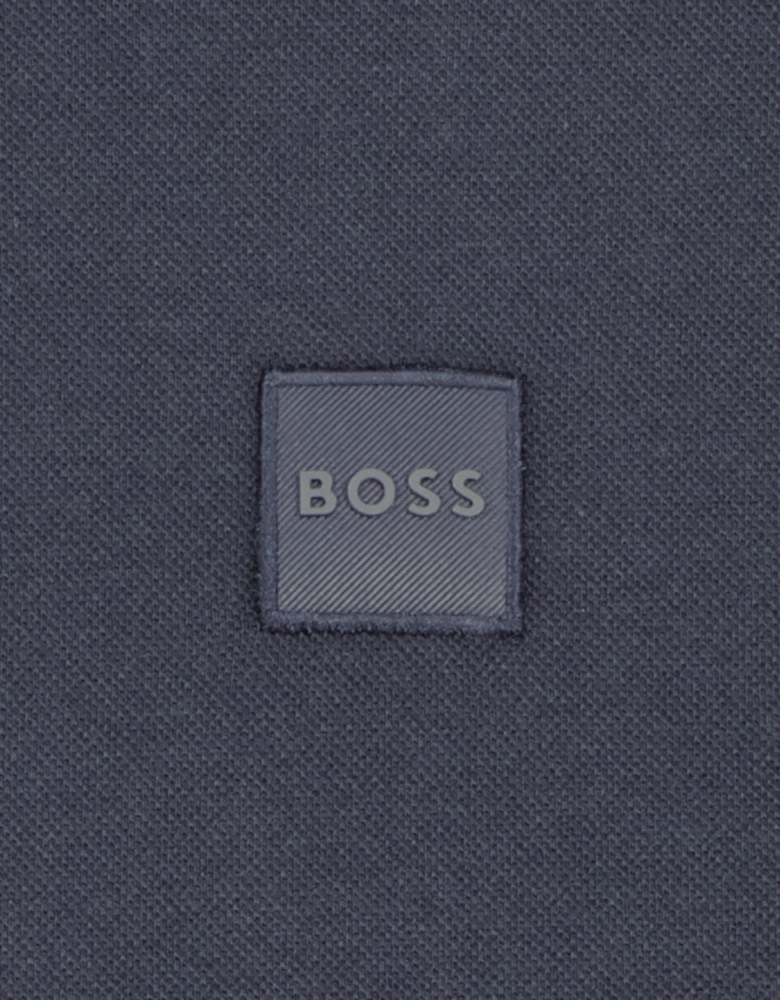 Passerby Long Sleeve Logo Patch Polo