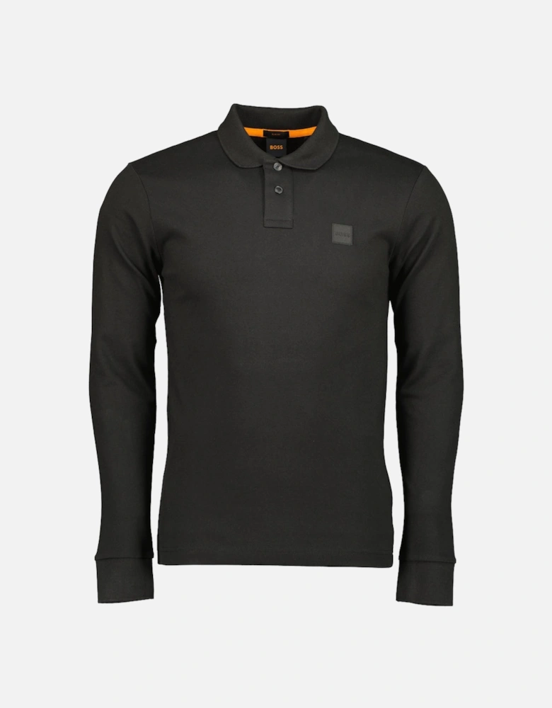 Passerby Long Sleeve Logo Patch Polo