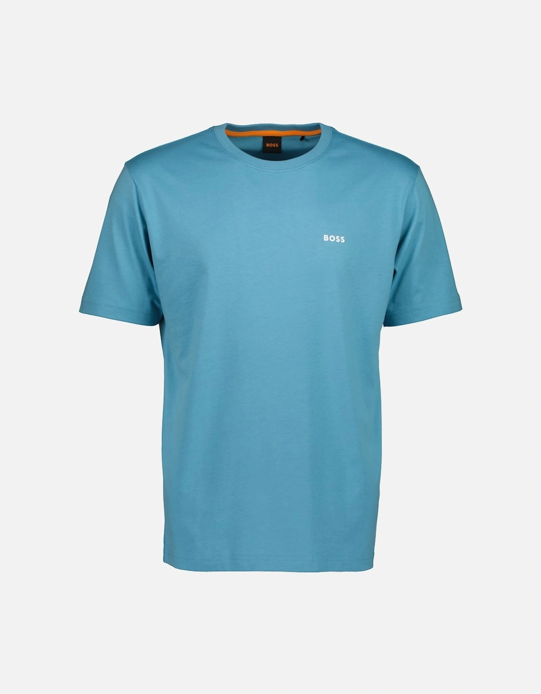 Boss Hugo Boss Men's Cotton-Jersey Graphic Print T-Shirt - Blue