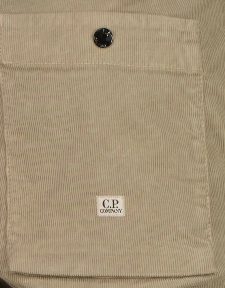 Corduroy Lens Cargo Pants