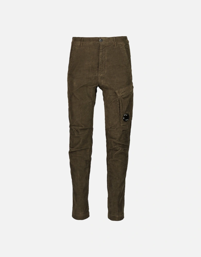 Corduroy Lens Cargo Pants