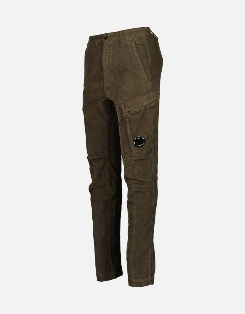 Corduroy Lens Cargo Pants
