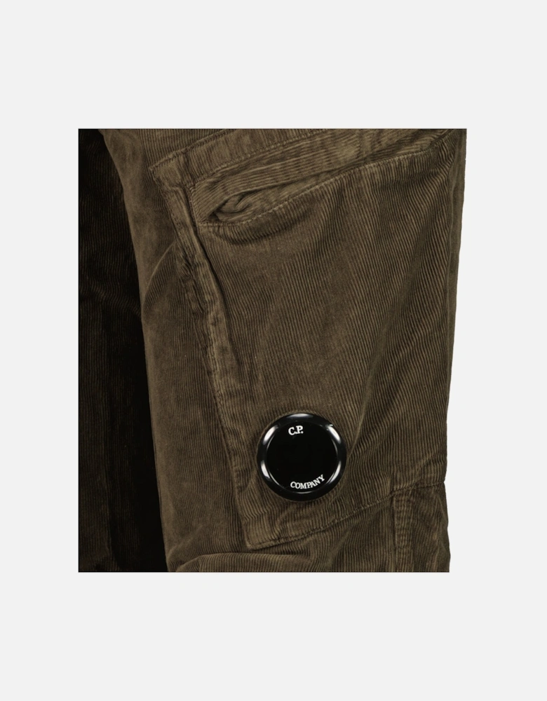 Corduroy Lens Cargo Pants