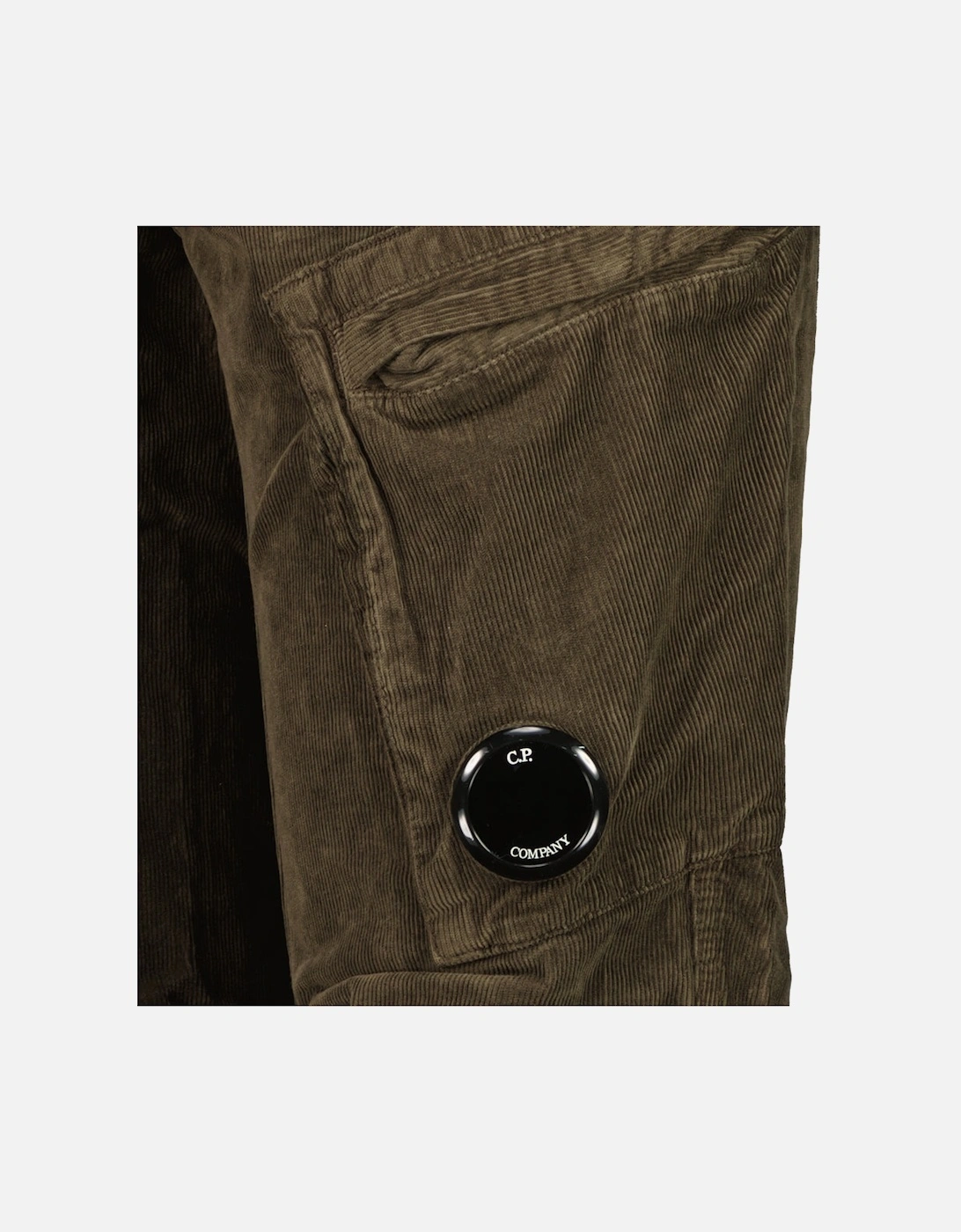 Corduroy Lens Cargo Pants